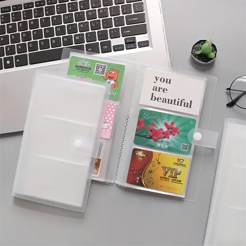 

84/120/240 Slots Cards Holder Large Capacity Collection Album Binder Photocards Storage Book Portable Ticket Card Book Organizer