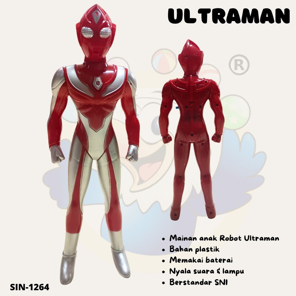 ULTRAMAN KANTONG F1657/MAINAN ANAK ROBOT ULTRAMAN