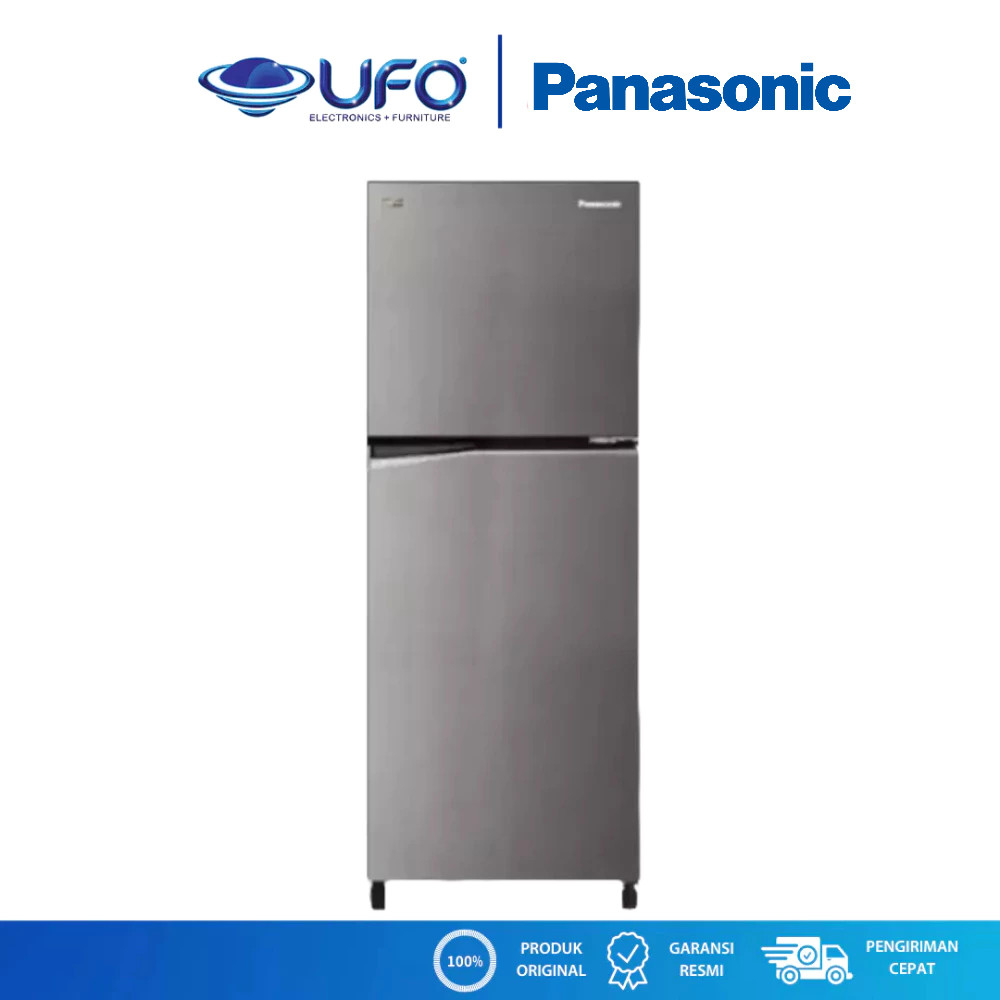 Panasonic Kulkas 2 Pintu Econavi Inverter 210 Liter NRBB210VH