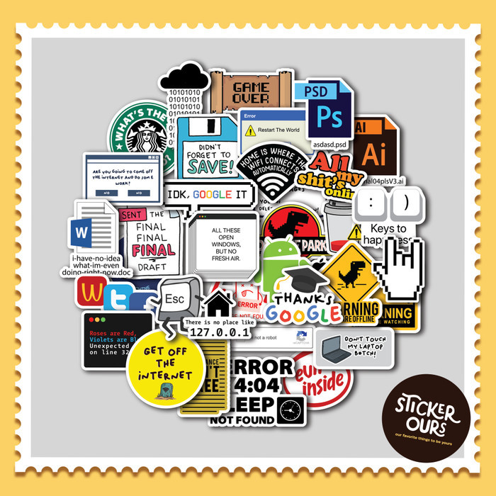 

Mall -martstrong247.id~[PROMO TERLARIS] STICKER PACK INTERNET MEME | STIKER TUMBLER LAPTOP | STIKER KOPER HELM