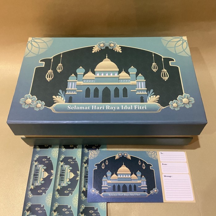 

Box Parcel lebaran/Box kue kering/Box Idul Fitri/Gift Box/ Hampers
