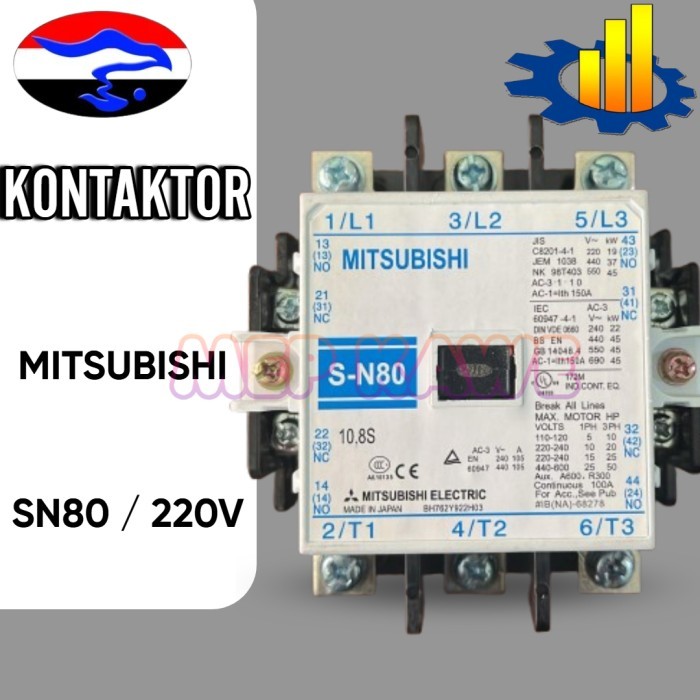 KONTAKTOR MITSUBISHI SN80