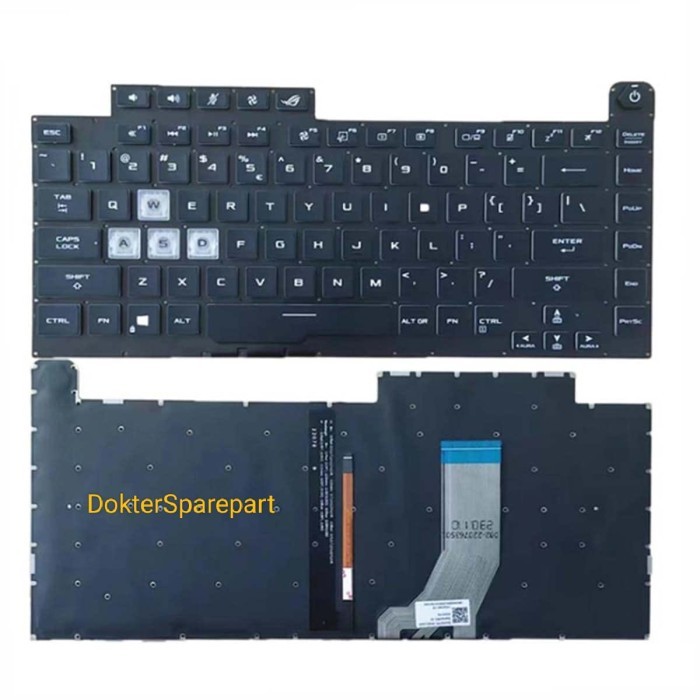 Wst Keyboard Laptop Asus Rog Strix G15 G512 G512L G512LI G512 Backlight