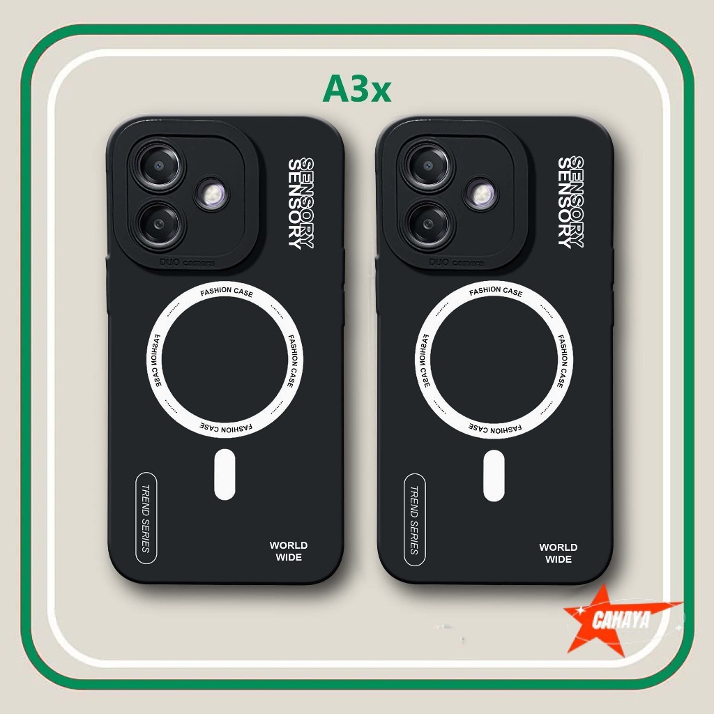 Softcase Pro Camera Oppo A3x - Case Oppo A3x - Case Lentur Oppo A3x - Casing Oppo A3x - Silicon Oppo