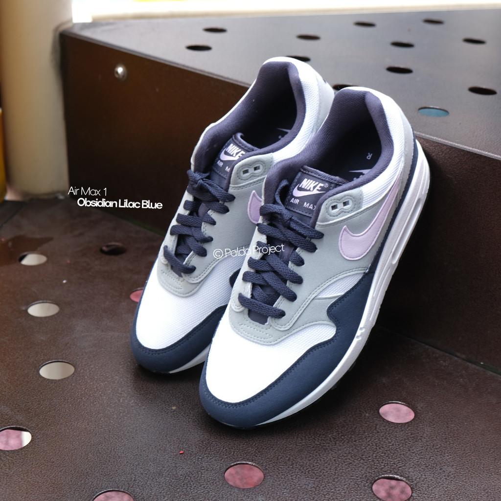 Sneakers Shoes Nike Air Max 1 Obsidian Lilac Bloom (FD9082 001) - 100% Original