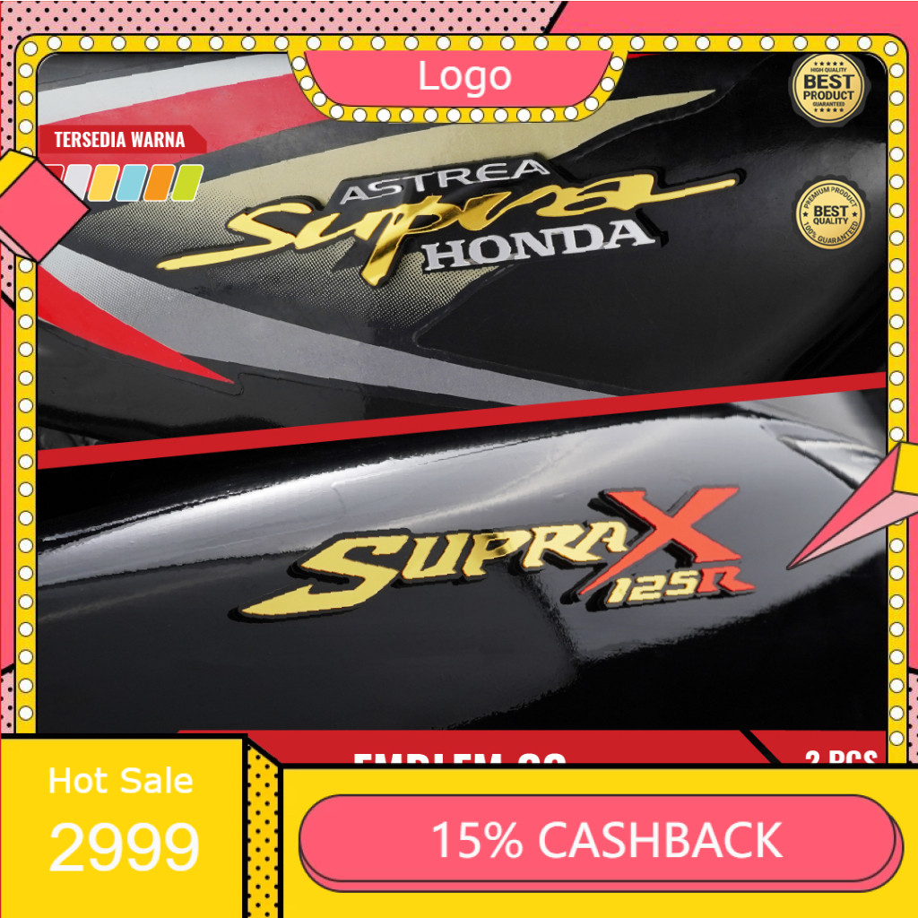 PBA EMBLEM MOTOR SUPRA X 125 SUPRA OLD SUPRA HONDA EMBLEM DASI SUPRA STIKER MOTOR EMBLEM MOTOR SUPRA