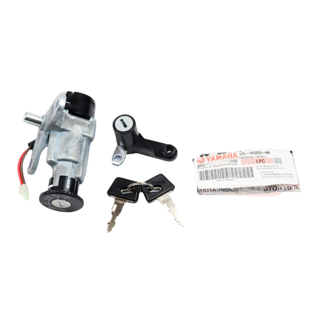 Kunci Kontak Motor Mio Sporty & Mio Smile Mio Karbu - 5TL-XH252-00 Kunci Motor Original