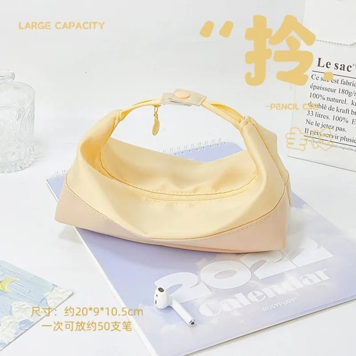 

Pencil case kotak pensil aesthetic Korea tempat pensil - Pink