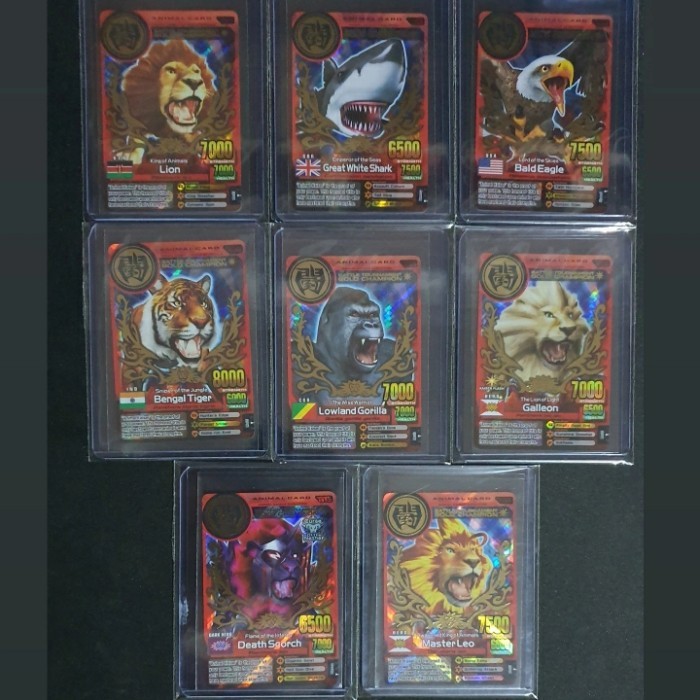 Animal Kaiser Gold Champion Full Set