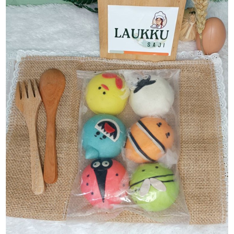 

LAUKKU SAJI Bakpao Cuties/Bakpao Karakter Homemade