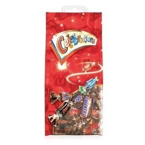 

Mars Celebrations Chocolate Sharing Bag isi 24pcs 240gram asal Eropa