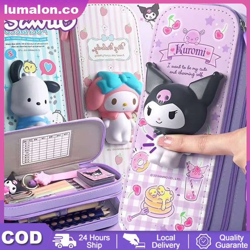 

Lumalon Tempat Pensil Dekompresi Multifungsi Multifungsi / Kotak Alat Tulis Siswa / Tas Pensil Anak-anak