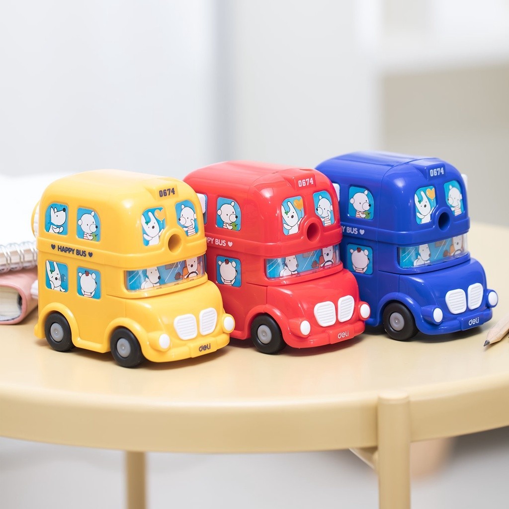 

BobomartX Serutan Meja Bentuk Bus Deli - E0674