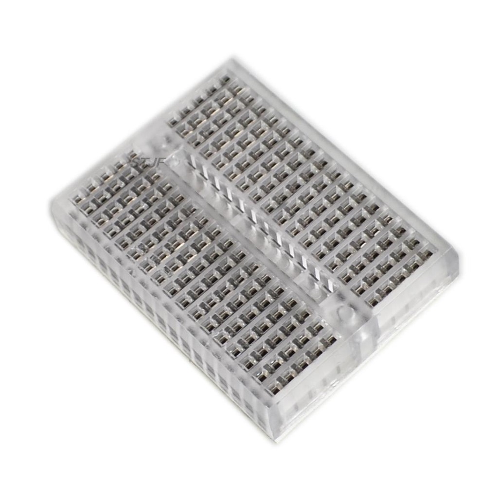 

Mini Breadboard Protoboard DIY Kit Universal Transparent Solderless SYB-170 Breadboard 170Tie-points Prototype Boards 35X47MM