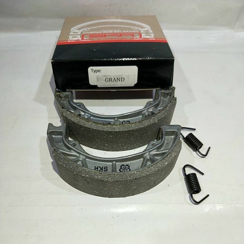 Kampas Rem Belakang Motor Supra Grand Supra fit