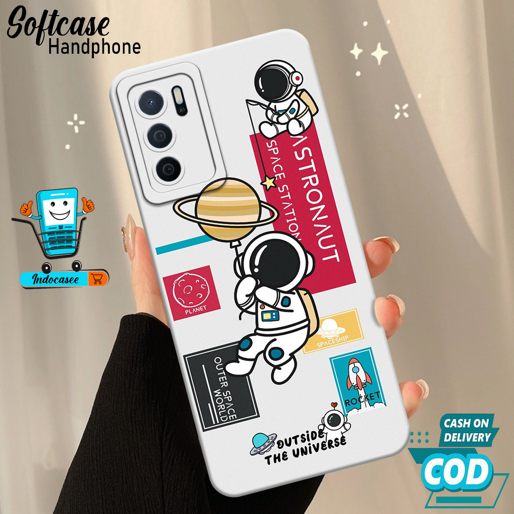 Case Hp Softcase Oppo A16 Case Hp Oppo A16 Silikon Hp Oppo A16 Casing Oppo A16 Motif Cartoon Keren -