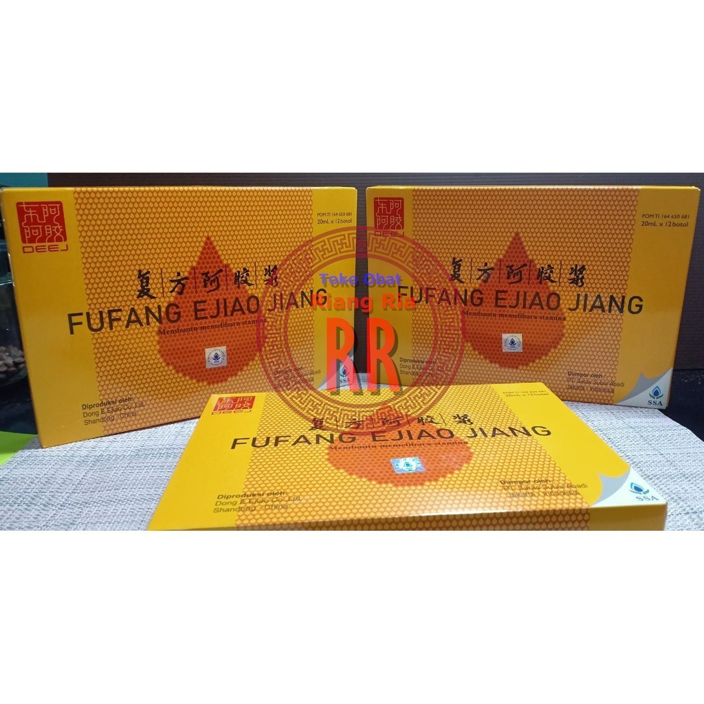 

Fufang Ejiao Jiang Fu Fang Penambah Darah si 12 botol