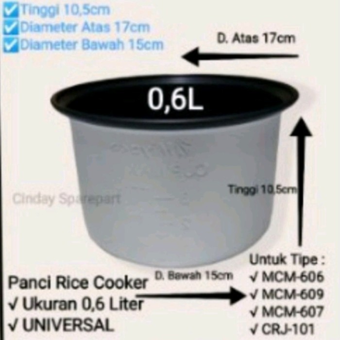 panci Rescoker miyako Cosmos 06 CRJ 101