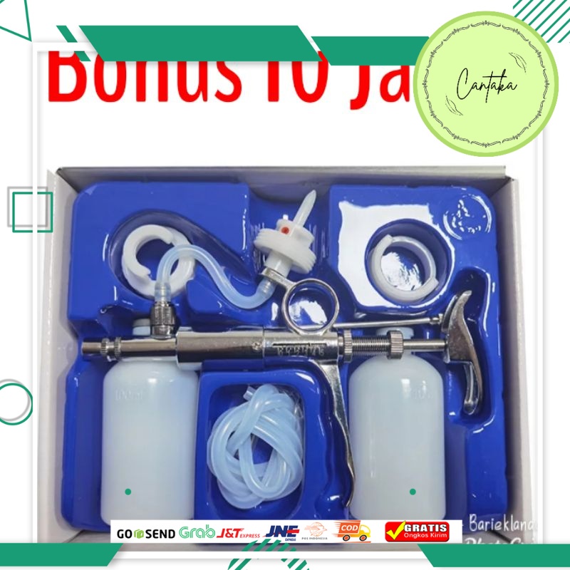 Promo Alat suntik vaksin ayam petelur DOC anak ayam broiler jarum suntik peternakan obat kambing sap