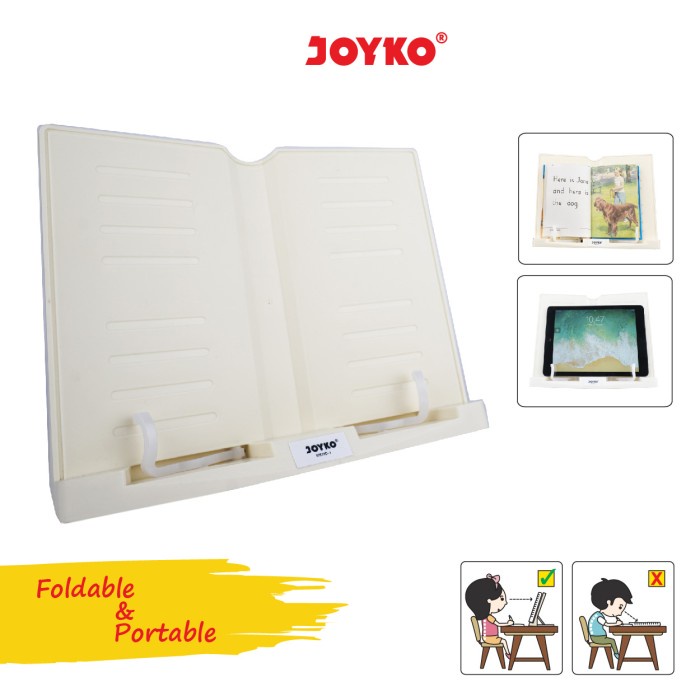 

[KL-0825] Bongkar Gudang Sandaran Buku Book Holder Joyko BKHD-1