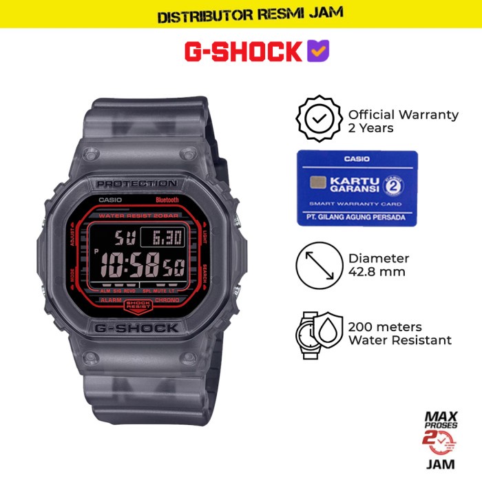 GShock DW-B5600G-1DR DW-B5600 DWB5600G DWB5600 Garansi Resmi 2 Tahun