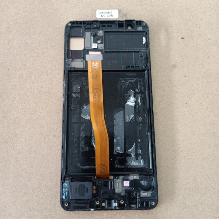 Frame tatakan lcdSamsung A7 2018 original copotan