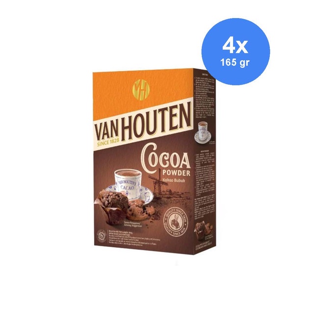 

Van houten Cocoa Powder 165 g x 4