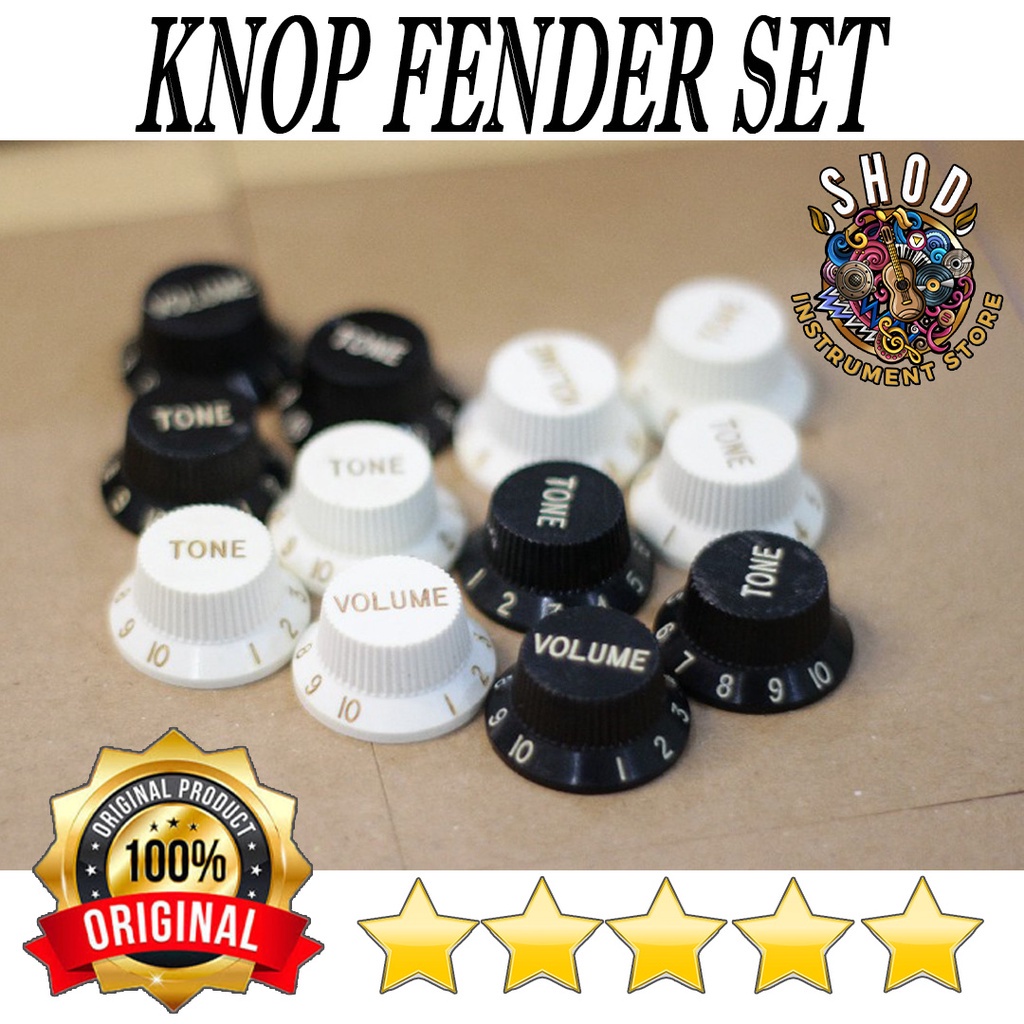 Knop Tone volume Warna Untuk Fender Ibanez Cort Stratocaster Cts Musicman Alpha ori
