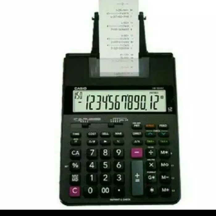 

CALCULATOR CASIO PRINTER PRINTING HR 100 RC