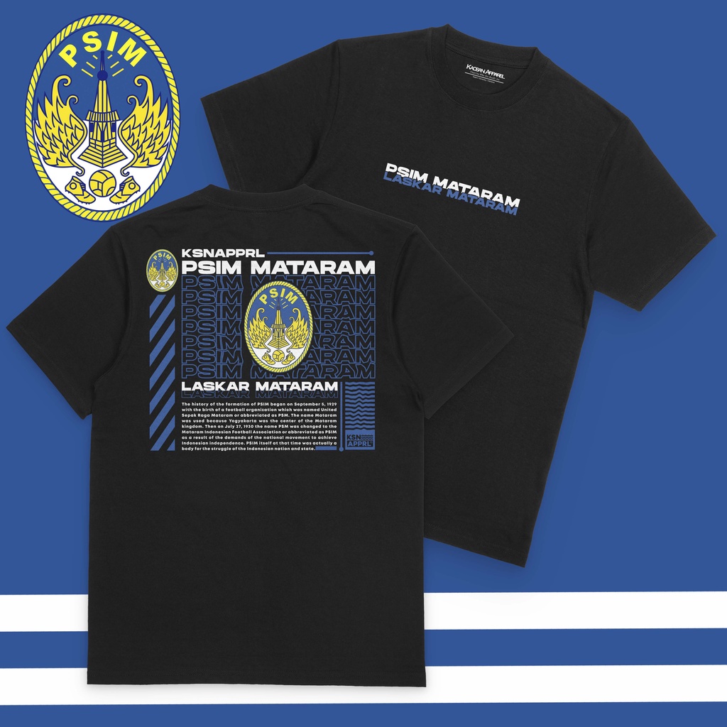 Kaos PSIM "PSIM Streatwear Logo"  - Laskar Mataram/Mataram is Love