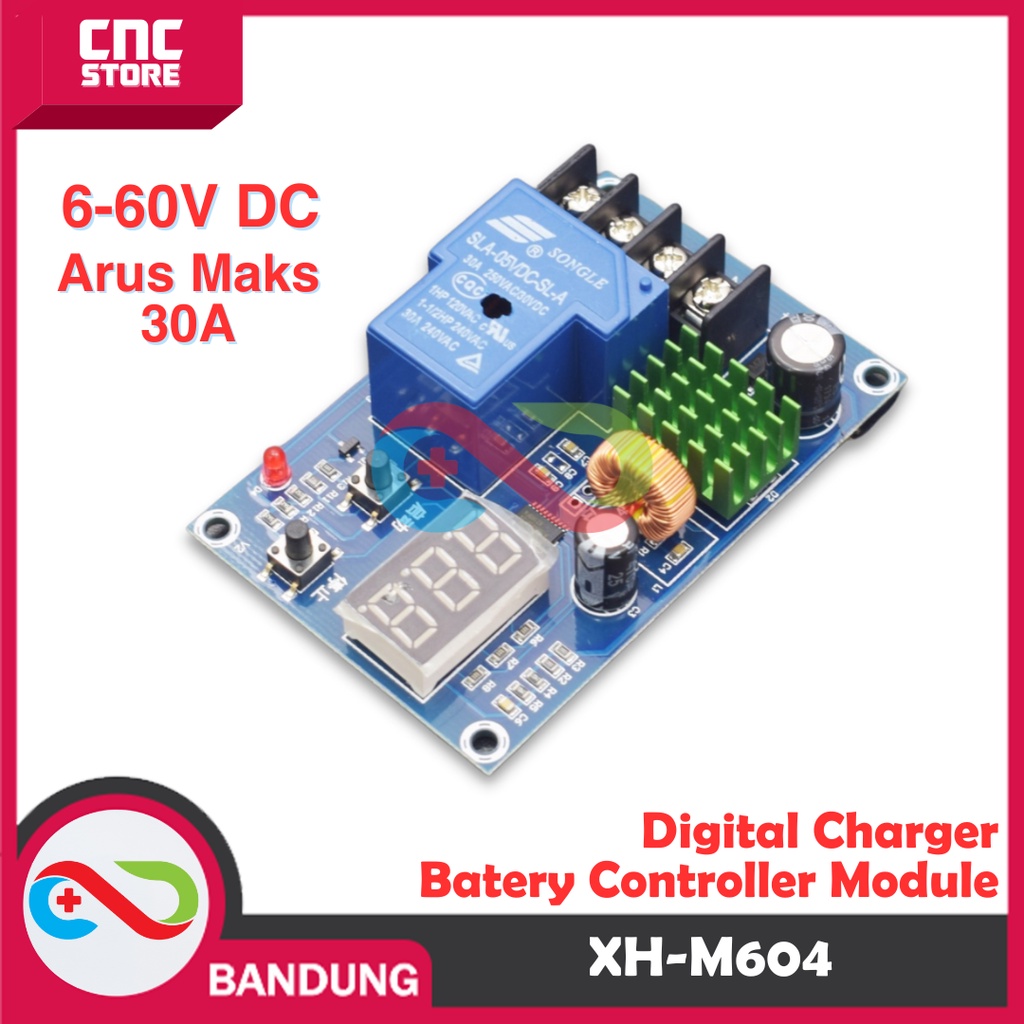 XH-M604 XH M604 DIGITAL CHARGER BATTERY CONTROLLER MODULE 6-60V DC