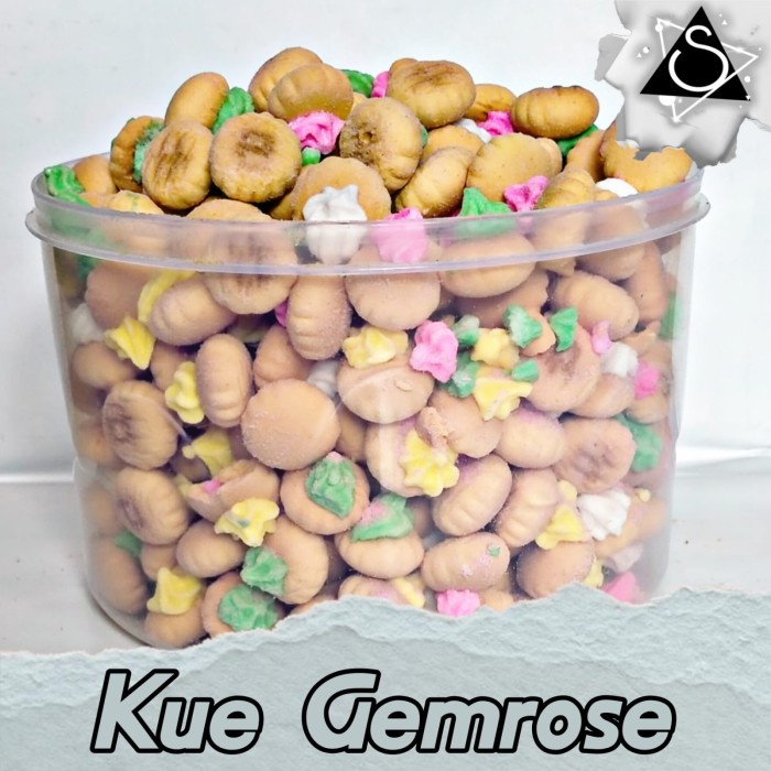 

Termurah [ Best Seller ] kue kembang gula/gemrose/kue keciput 1kg-250gr - 1 kg