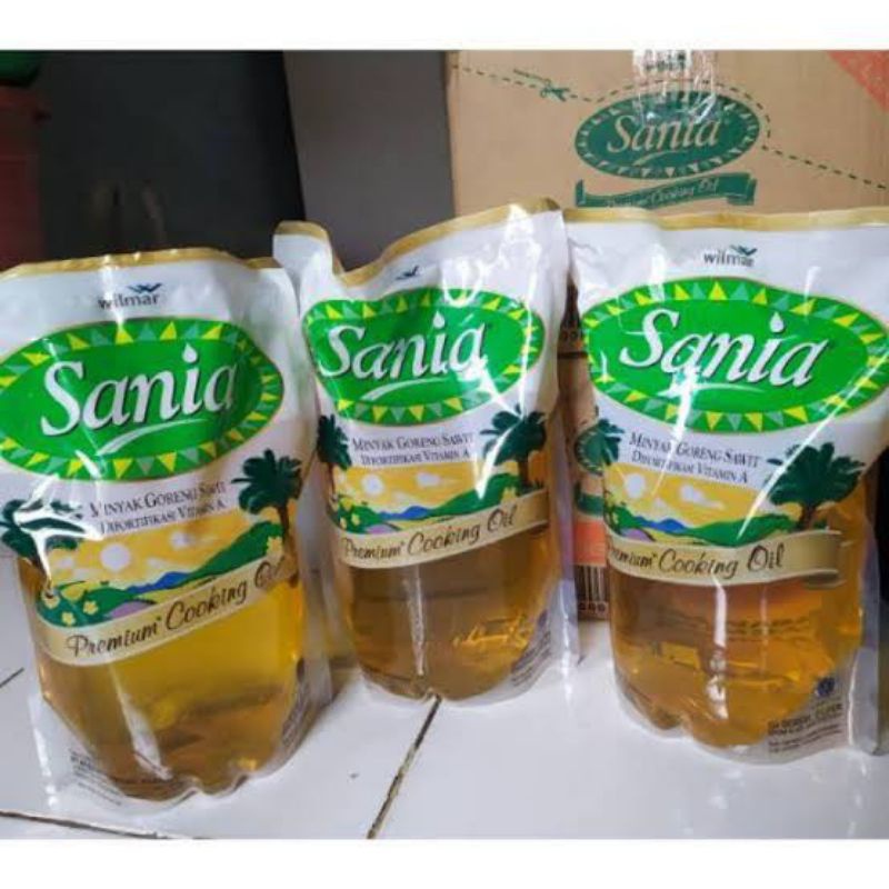 

Minyak Goreng Sania Kemasan 2 Liter bisa COD