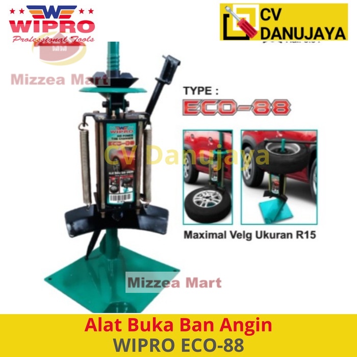 Mizzea Mart Alat Buka Pembuka Ban Mobil Angin Udara Air Power Tire Changer Motor Compresor Wipro ECO