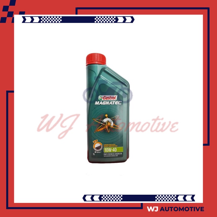 Castrol Magnatec 10W40 1 Liter Oli Mesin Mobil Bensin Magnatic 1Liter Oli Mobil Bensin