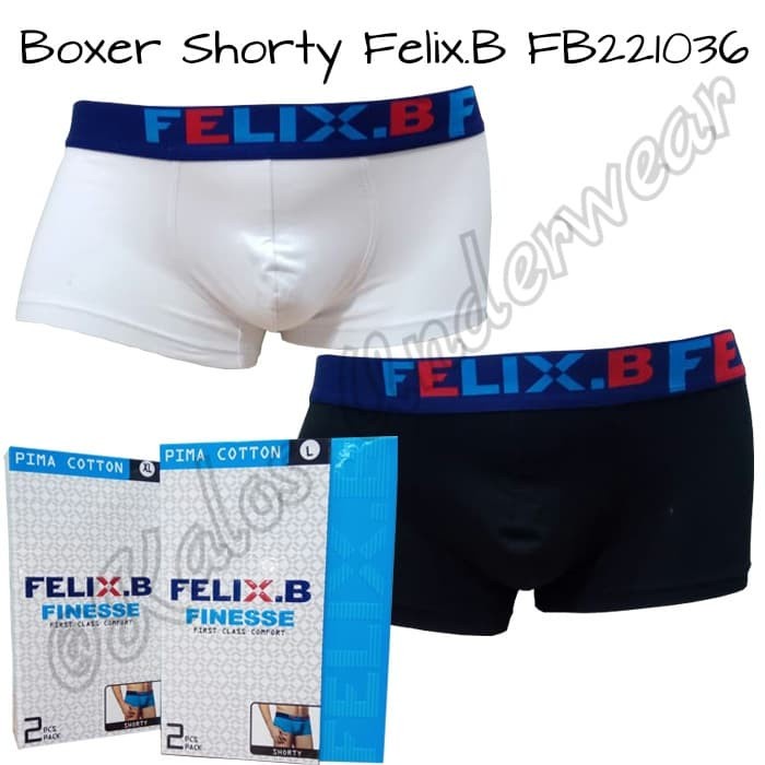 Celana Dalam Boxer Pria IMPORT FELIX BUHLER 221036 Isi 2