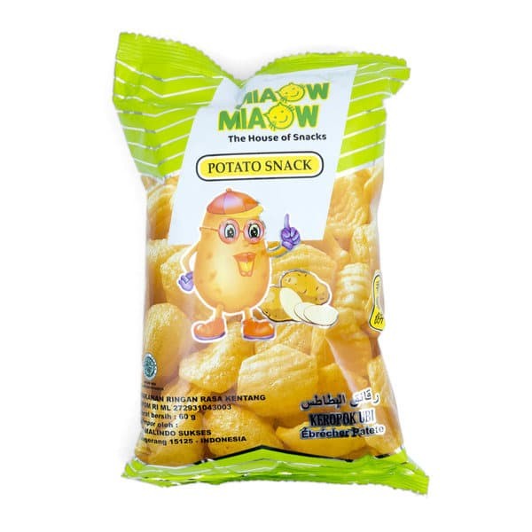 

MIAOW MIAOW POTATO CHIPS 60GR