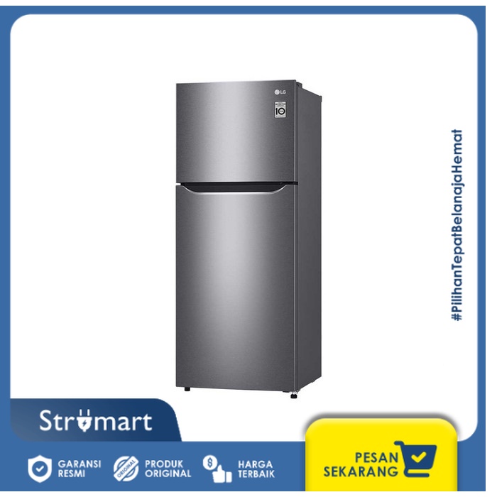 KULKAS 2 PINTU LG GNB-202SQIB / GNB-202SQIR