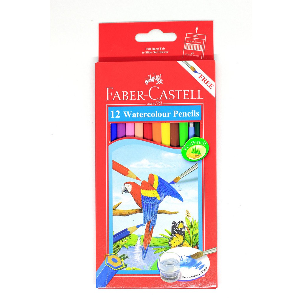 

Pensil Warna Faber Castell Watercolour 12 panjang grosir ecer ATK99