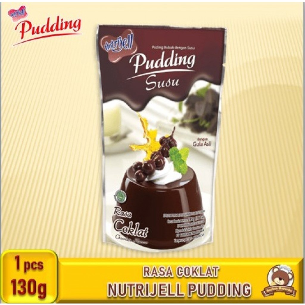 

Nutrijell Pudding Rasa Coklat 130g Powder Bubuk Puding Nutrijel