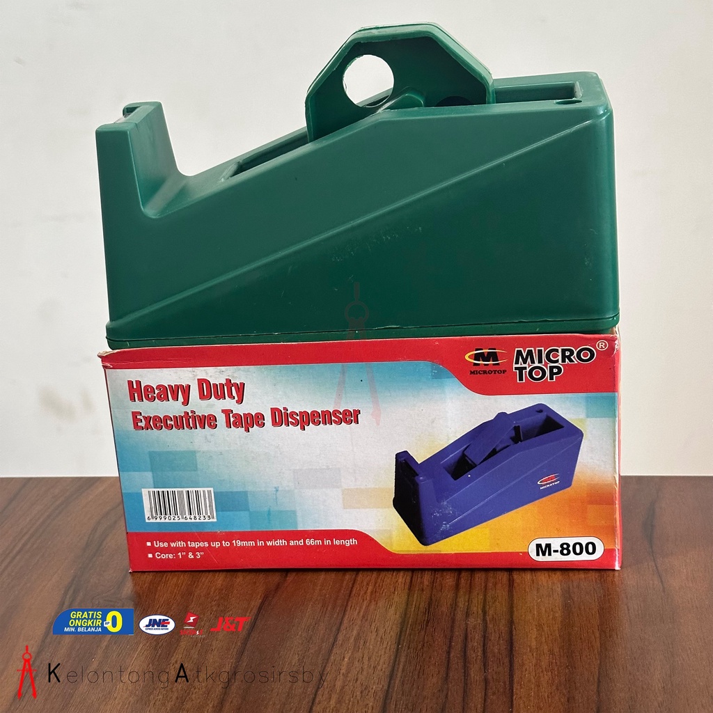 

Tape Dispenser / Tempat Isolasi Selotip Besar Microtop M-800