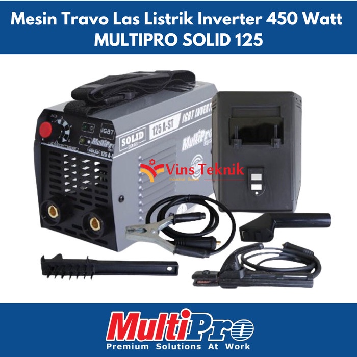 Mesin Travo Las Listrik Inverter 450 watt multipro Solid 125 A-ST