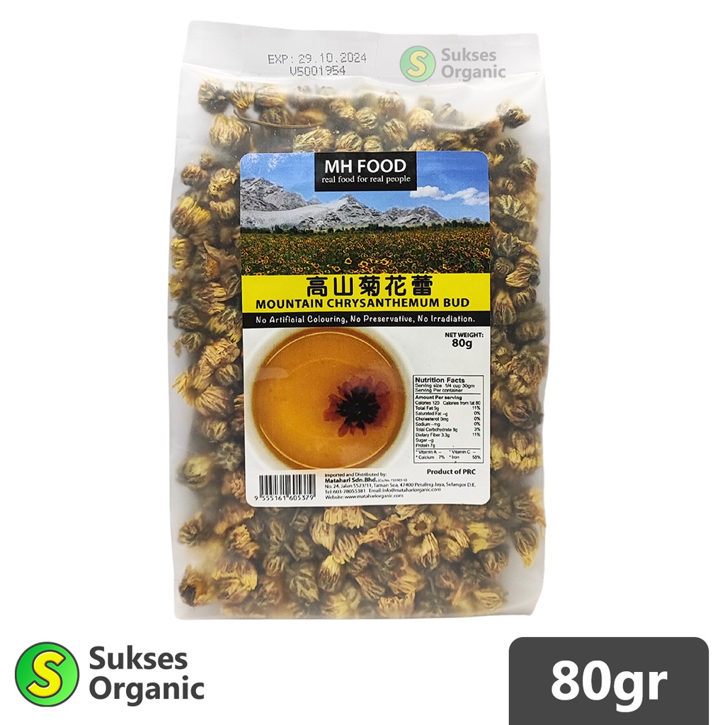 

High Mountain Chrysanthemum Bud Bunga Krisan MH Food 80gr