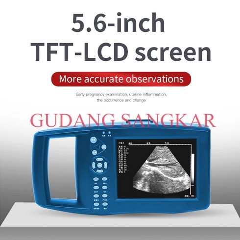 USG Hewan Ternak Sonar Ultrasound Pemindai Kehamilan Hewan Ternak