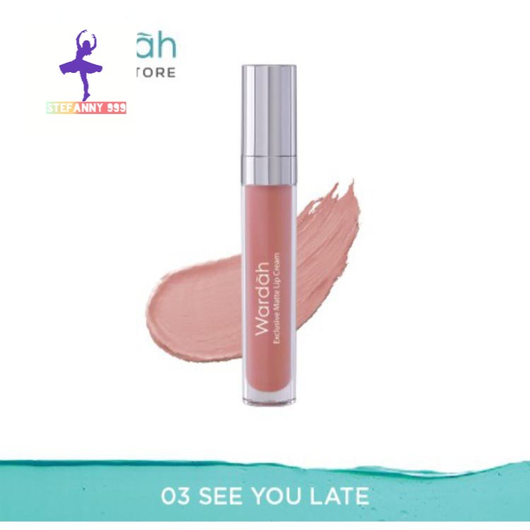 Wardah Exclusive Matte Lip Cream - Warna Intense dan Tahan Lama
