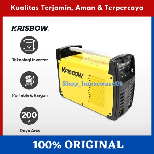 Krisbow Mesin Las Inverter Stick Welding 200A 1Ph Vrsd20/Mesin Las