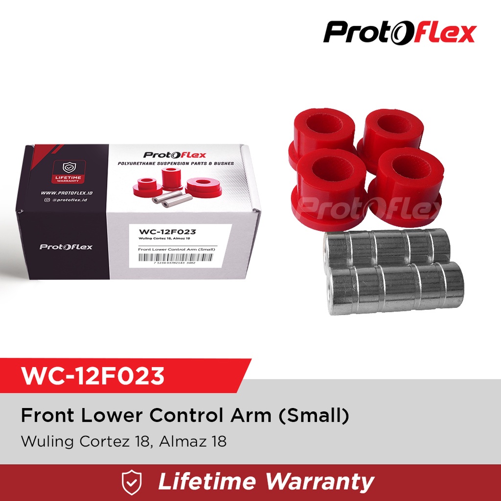 Protoflex Bushing Lower Arm Depan (Kecil) Wuling Cortez Almaz