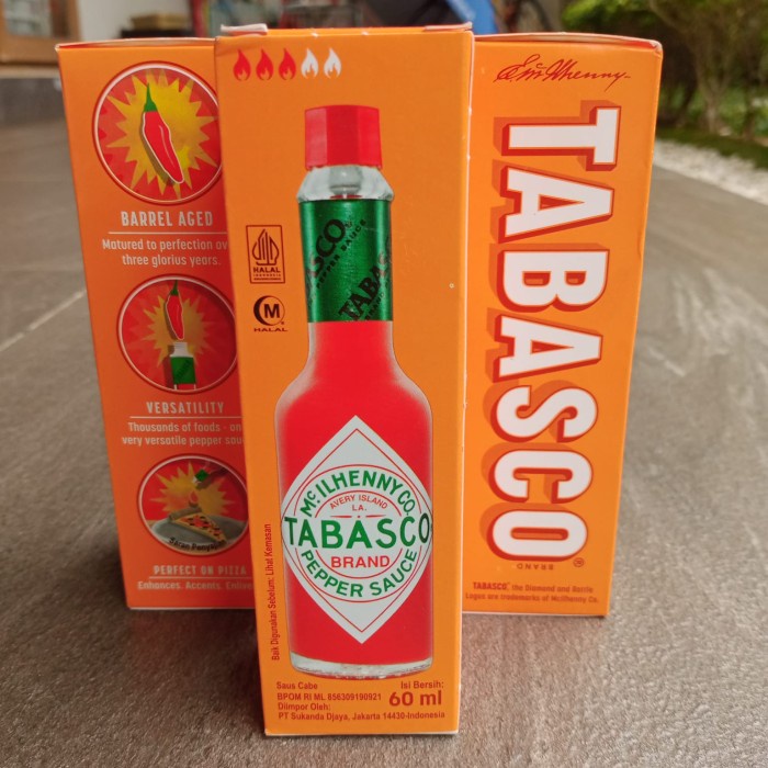 

TABASCO RED PEPPER SAUCE / SAUS CABE 60ml