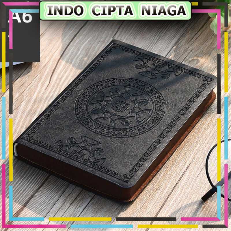 

ICN - Buku Catatan Jurnal Notebook Cover Vintage Pattern A6 - WH-1564