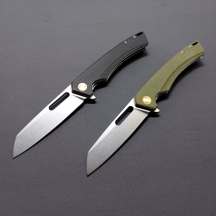 Pisau Lipat D2 Micarta Handle M2